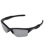 Oakley Half Jacket 2.0 XL Men&#39;s Polarized Sunglasses Black Frame Iridium... - £125.13 GBP