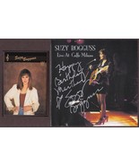 Suzy Bogguss Autographed CD &amp; Collector Card - Live at Caffe Milano - $81.43 CAD
