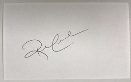 Rick Cerone Signed Autographed 3x5 Index Card #5 - £7.86 GBP