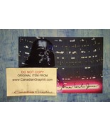 James Earl Jones Hand Signed Autograph Photo COA Star Wars - $240.10 CAD