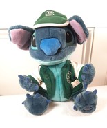 Disney Store Exclusive Stitch Plush green Varsity Jacket hat Hoop Retail... - $30.00