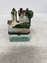 Yerba Burns, Ca LIGHTHOUSE-Porcelain Hinged-Box-from The Lighthouse Series - £11.87 GBP