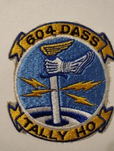 Usaf 604th Dass Direct Air Support Squadron -Tally Ho Patch Vintage :KY24-9 - £14.38 GBP