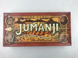Jumanji Vintage Collectible Board Game 1995 100% COMPLETE Milton Bradley - $28.05