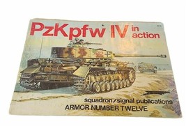 Tank In Action Squadron Book Magazine WWII Paper Manual WW2 Pzkpfw IV 4 armor 12 - £18.64 GBP