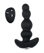 BUMP N GROOVE ANAL VIBRATING BUTT PLUG WITH ROTATING HEAD - £55.21 GBP