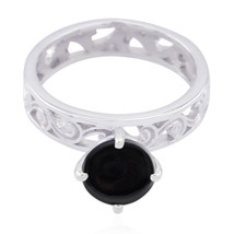 Genuine Jewelry Black Onyx Puzzle Rings For Black Friday Gift AU - £19.09 GBP