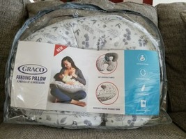 Graco Nursing Baby Pillow Breastfeeding Cushion, Infant Head Support 25&quot;x19&quot; NEW - £23.40 GBP