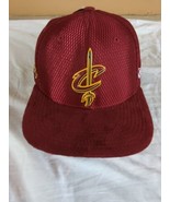 New Era Cleveland Cavaliers Cavs 9FIFTY Snapback Hat Cap Maroon On Court... - £8.87 GBP