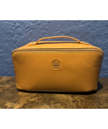 Portable Makeup Bag  Opens Flat for Easy Access in Brown NEW - $31.13 CAD