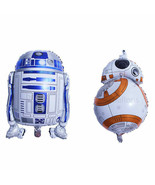 8 Pieces Star Wars LARGE + Droid R2D2 + BBE --  FOIL - 4 EACH BIG - €8,55 EUR