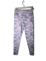 Kyodan Leggings Women&#39;s Size XS Gray Camo Print Crop Running Yoga Compre... - £7.56 GBP