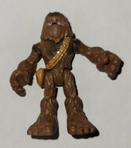 Playskool Star Wars Galactic Heroes Chewbacca 3 In. Action Figure Hasbro 2011 - £5.51 GBP
