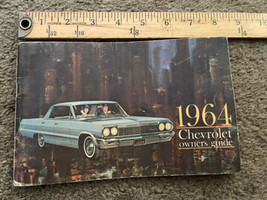 1964 Chevrolet  owners manual book literature guide ORIGINAL  - $64.35