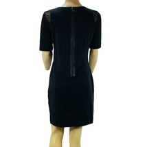 Elle Tahari For Design Nation Black Knit Contoured Color Blocked Sheath Size 6 - £23.00 GBP