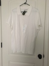 Eddie Bauer Women&#39;s Short Sleeve Polo Shirt Size XXXL White - £33.85 GBP