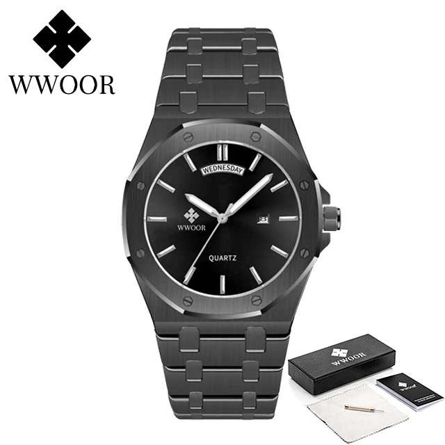 Luxury Man Wristwatch Business Stainless Steel Quartz Watch For Men Waterproof L - $38.00