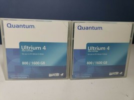 NEW QUANTUM Lot of 2  ULTRIUM 4 LT04 800/1600GB DATA CARTRIDGES MR-L4MQN-01 - $19.99