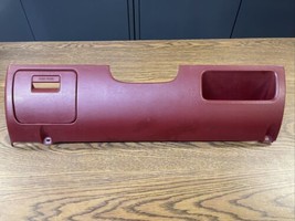 1992 - 1996 Ford F150 F250 F350 Steering Column Cover Knee Bolster Red - $54.44