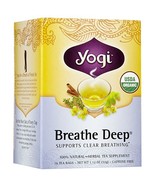 Yogi Tea Breathe Deep, Herbal Supplement, Tea Bags, 16 ct - $11.58 CAD