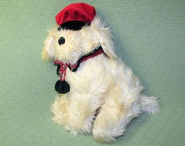 1992 Nick &amp; Noel Christmas Dog Plush Stuffed Animal Commonwealth Toys R Us Vtg - £17.65 GBP