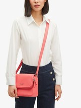 Kate Spade Run Around Large Flap Crossbody Peach Melba Leather PXR00404 NWT $278 - £76.58 GBP