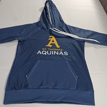 Fanthread St. Thomas Aquinas Men's Blue Hoodie Drawstring Pullover Sweatshirt M image 9