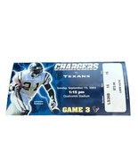 Houston Texans at Chargers 9/15, 2002 Texans 1st Road Game Brees 1st Hom... - $1,213.31 MXN