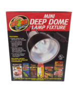 Zoo Med Mini Deep Dome Lamp Fixture Black, 5.5 in, 100W - $24.72