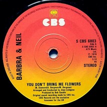 [UK Import] Barbra Streisand &amp; Neil Diamond - You Don&#39;t Bring Me Flowers [7&quot;] - £0.90 GBP