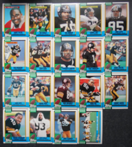 1990 Topps Pittsburgh Steelers Team Set of 19 Football Cards - $8.99