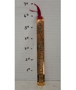 Make a Joyful Noise Unto the Lord Gold Bookmark - $13.62 CAD