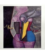 Vtg 1970&#39;s Marilyn Was Here Richard Lindner Print Woman from Nostalgia T... - €16,34 EUR