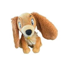 Disney Lady &amp; The Tramp Lady Plush Dog Stuffed Animal Toy Vintage Collec... - $14.84