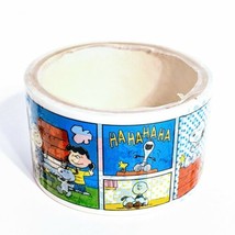 Sanrio Peanuts Snoopy and Friends Paper Craft Tape Comic 50 mm x 15 mm - £19.16 GBP