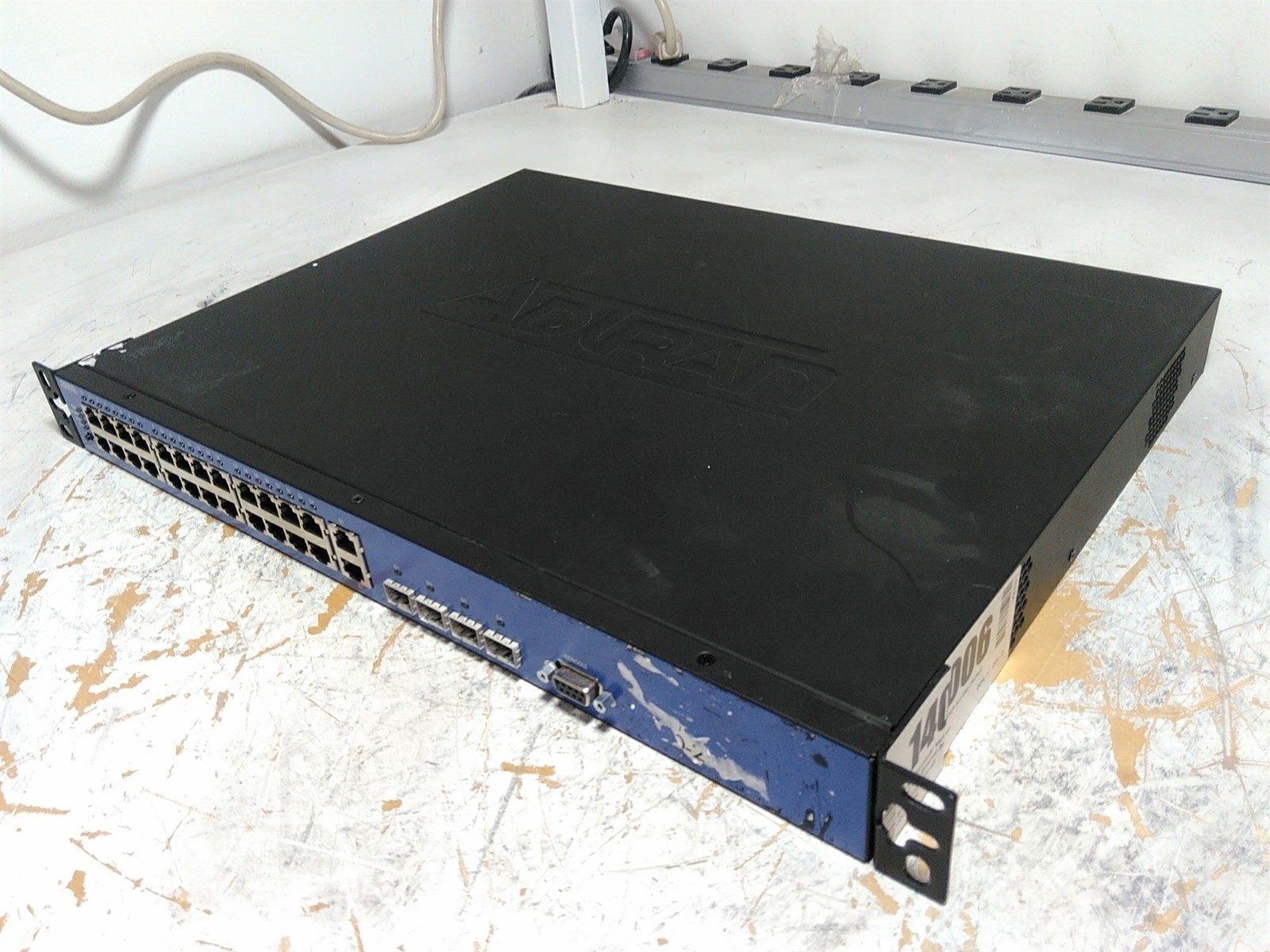 Adtran NetVanta 1234P 3rd Gen 1703595G1 24-Port 10/100 PoE Ethernet Switch - $40.61