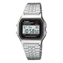 CASIOClassic Bracelet Unisex Waterproof Mens Silver Digital - $156.00