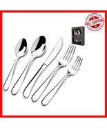 40-Piece Stainless Steel Flatware Set for 8 - Ideal for Every Occasion - €40,24 EUR