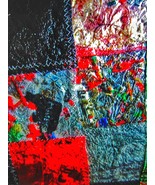 Plastic texture photo stock,Plastic patchwork wallpaper,Patchwork art wa... - $4.20