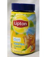 Lipton DIET ICED TEA LEMON Instant Tea Mix 5.89 oz Makes 10 Quarts  - £27.63 GBP