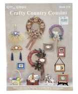 VTG Kount on Kappie Book 219 CRAFTY COUNTRY COUSINS Counted Cross Stitch... - £4.61 GBP