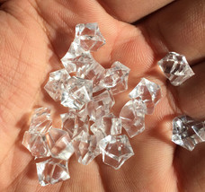 600pcs Clear Mini Acrylic Ice Crystals Wedding party Table Scatters Decorations - £9.18 GBP