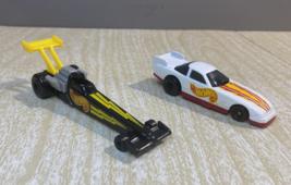 1993 Mattel HOT WHEELS Diecast McDonalds Dragster Lot of 2 Cars Happy Meal Toy - £7.57 GBP