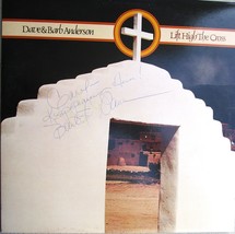 Dave and Barb Anderson Lift High the Cross LP Autographed Mint - £29.15 GBP