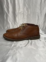Kenneth Cole Reaction Brown Leather Shoes Men’s Size 10.5 Desert Wind - £22.25 GBP