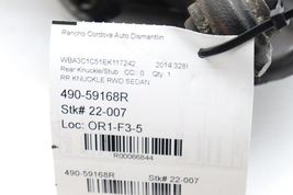 Passenger Right Rear Knuckle/Stub RWD Fits 12-18 BMW 320i 66844 image 12