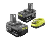 Ryobi One 18V Lithium-Ion 4Point 0 Ah Battery And Charger Kit, Generic (... - $136.93