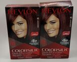 2 pack Revlon Colorsilk Beautiful Color Permanent Hair #49 Auburn Brown - $14.75