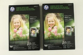 MODERN Photography HP Everyday Photo Paper Inkjet Printer 100 - 2 Packs GLOSSY - £11.29 GBP