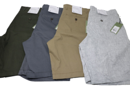 Men&#39;s Goodfellow &amp; Co Size 32 Waist 9&quot; Inseam Flat Front Shorts Lot of 4... - £39.46 GBP